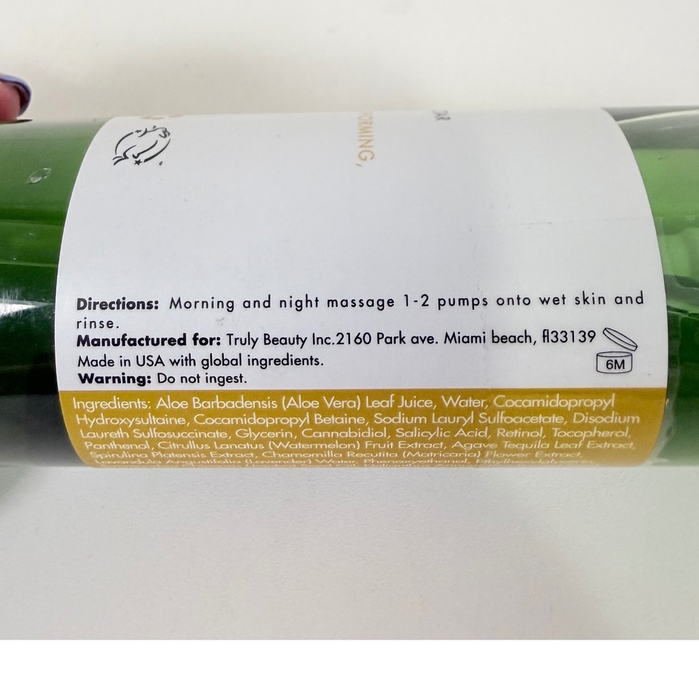 Truly Body Cleanser Jelly Anti-Blemish Salicylic Acid BHA Vegan 8 oz New - Picture 3 of 5